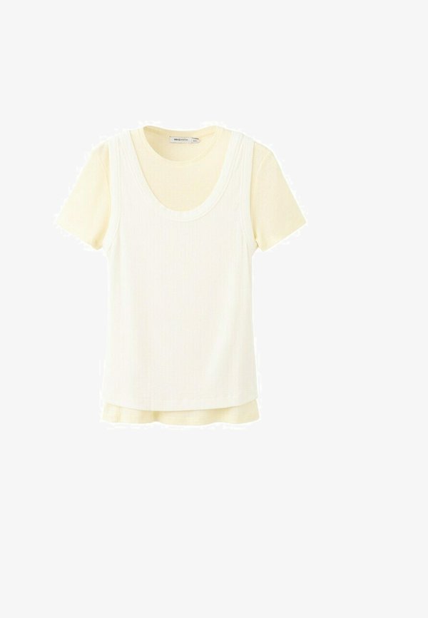 Mango ADULT - Long sleeved top - gebroken wit