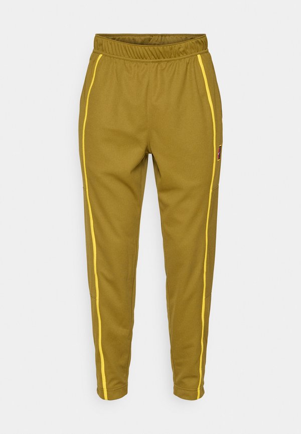 Nike Performance HERITAGE  - Tracksuit bottoms - olive flak/saffron quartz