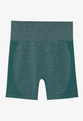 Even&Odd active HIGH RISE SEAMLESS RIB BOOTY SHORTS WITH CONTRAST PANEL