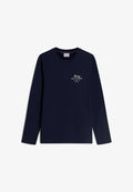 Tommy Hilfiger SCRIPT STACK LS REGU - Long sleeved top - desert sky