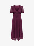 ONLY ONLDANIELLA Short - Day dress - mauve wine