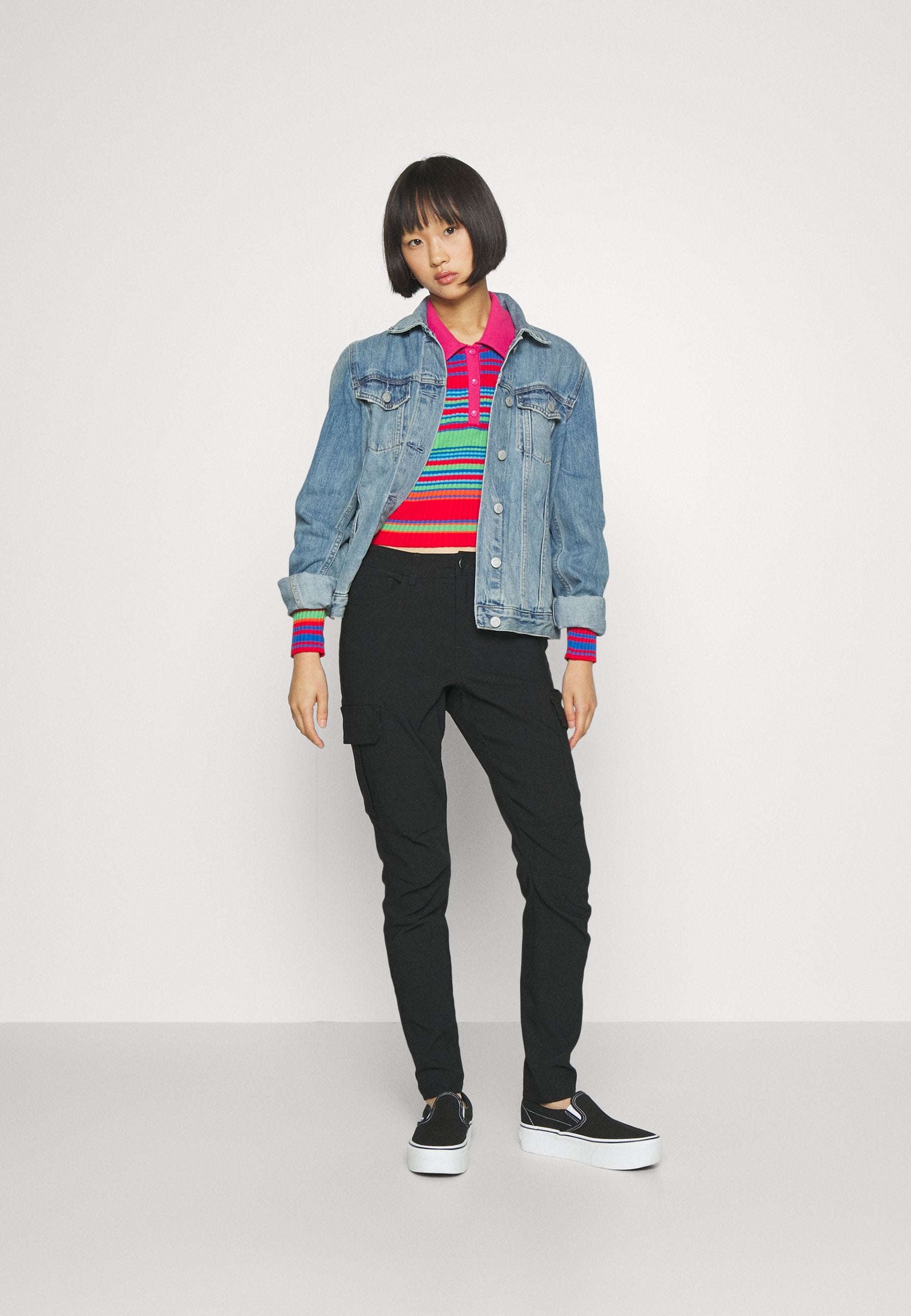 Vero Moda Petite VMDEBBIE SLIM PANTS