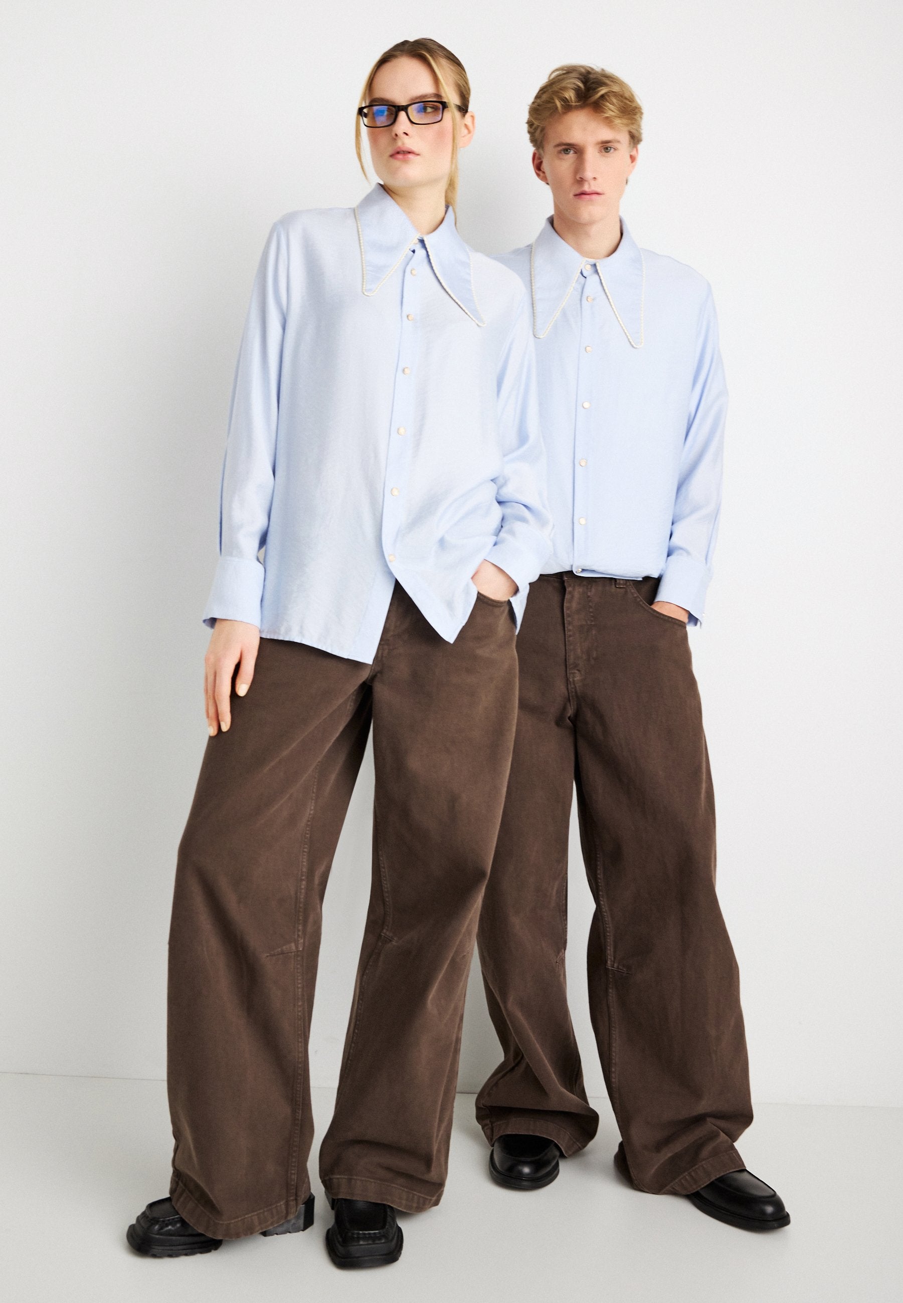 Sister Jane AUGIE RETRO COLLAR SHIRT UNISEX