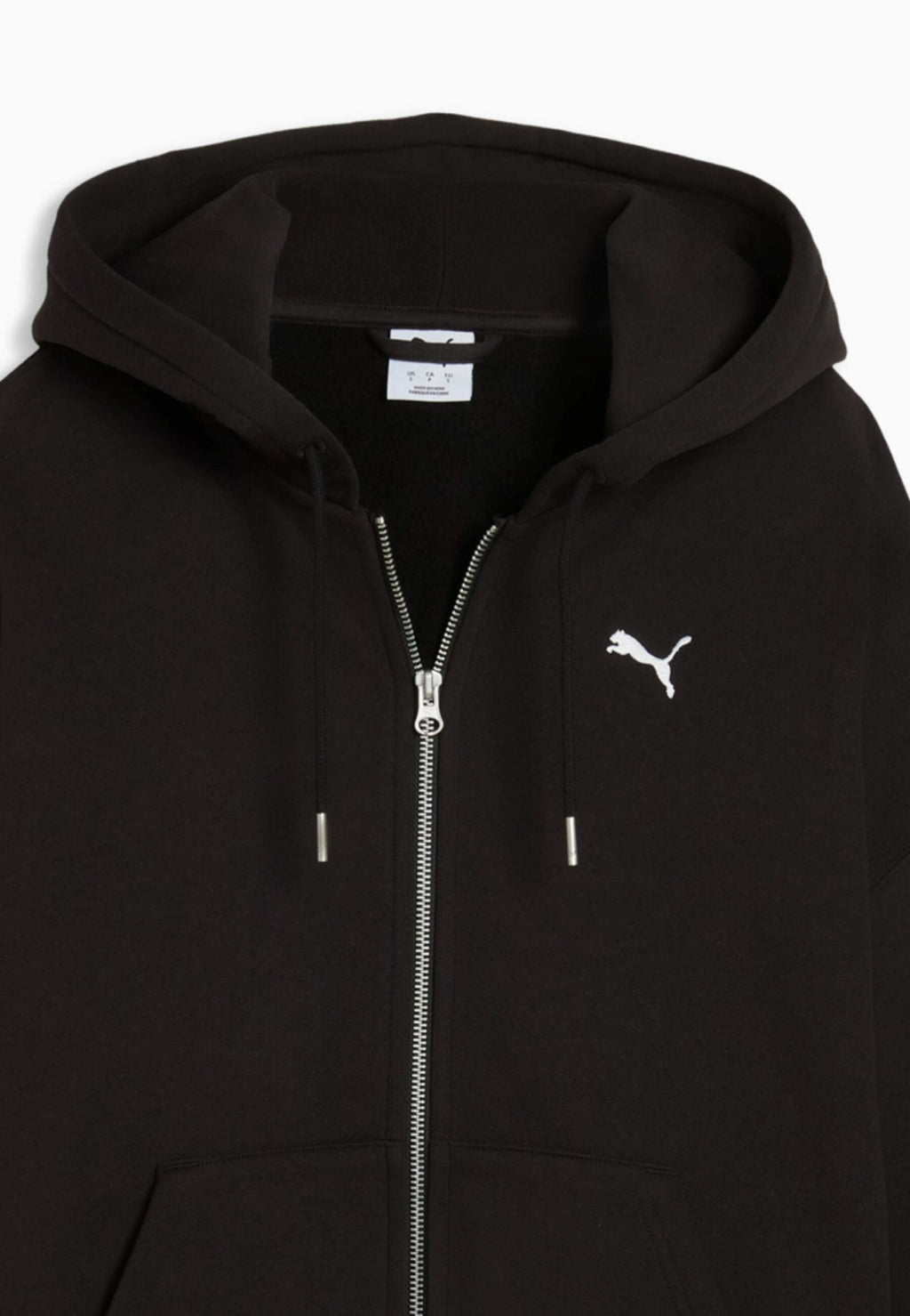 Puma WARDROBE ESS FULL-ZIP BOXY HOODIE FL