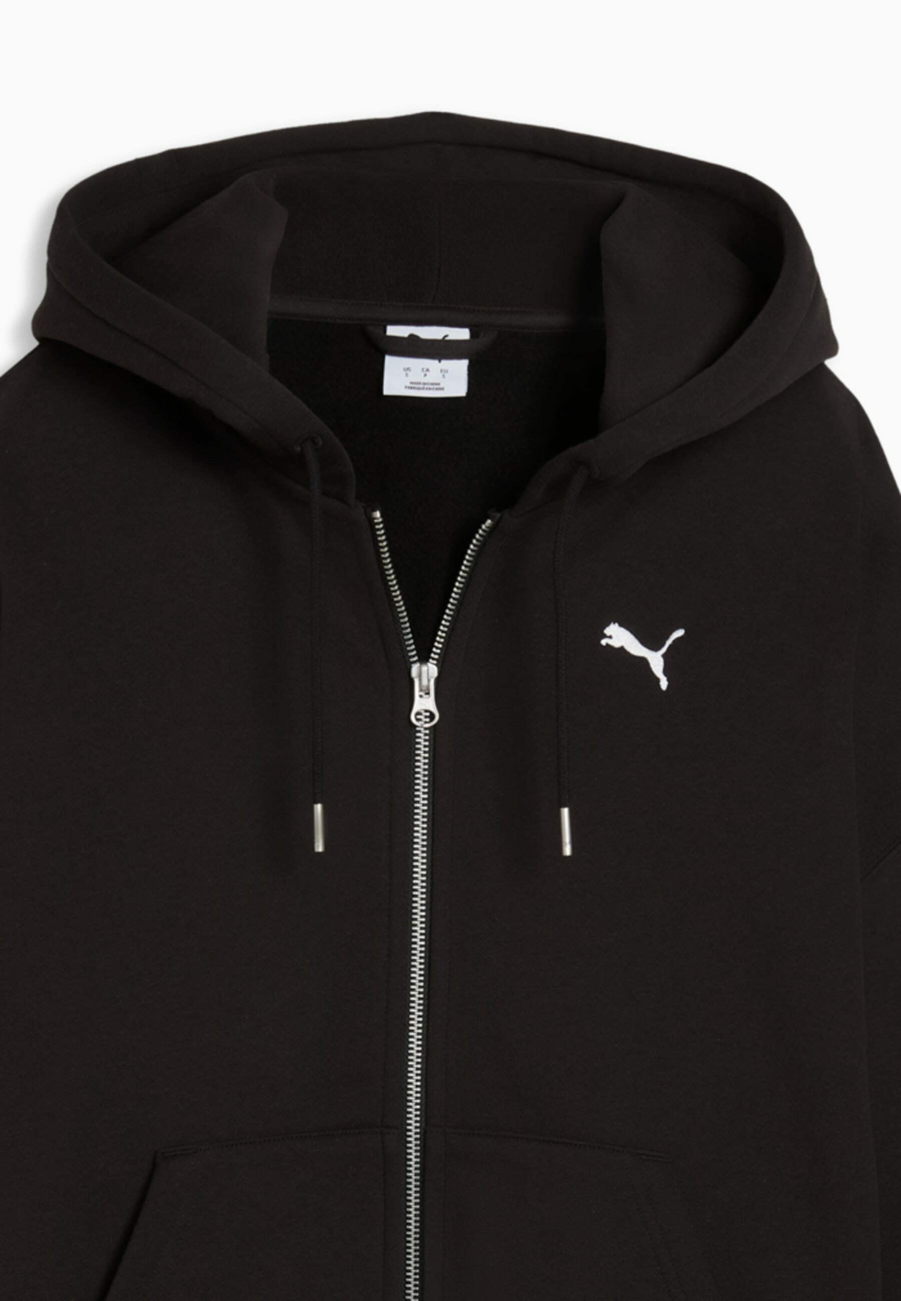Puma WARDROBE ESS FULL-ZIP BOXY HOODIE FL