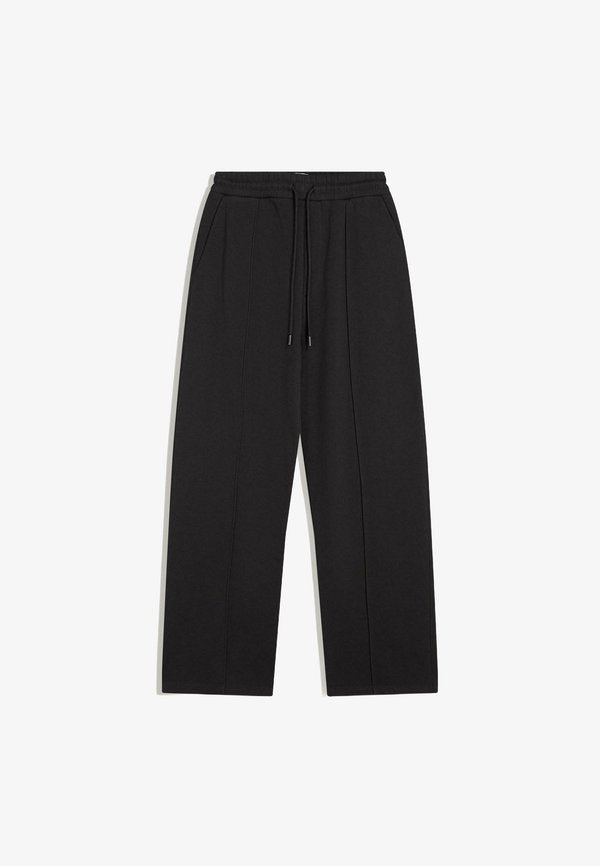 Bershka Tracksuit bottoms - black