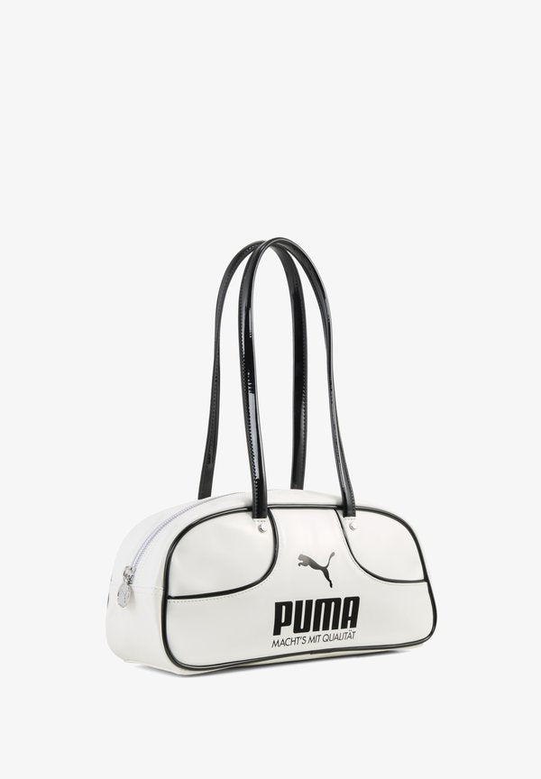 Puma PUMA 1976 FLUTE GRIP BAG UNISEX - Handbag - white- black