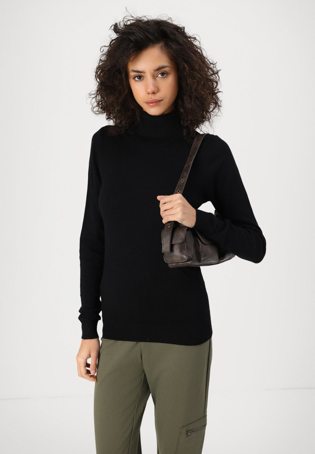 Object OBJTHESS L/S ROLLNECK KNIT PULLOVER
