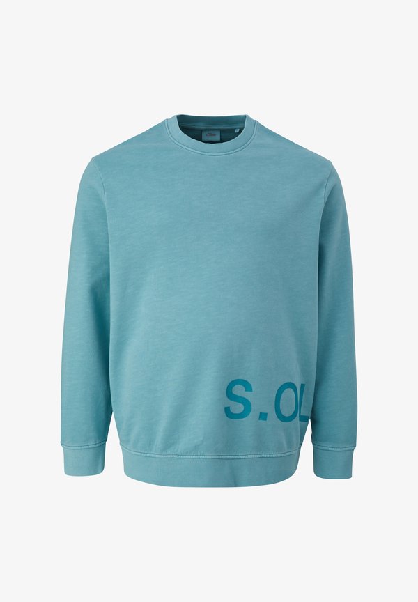 s.Oliver LOGO - Sweatshirt - türkis