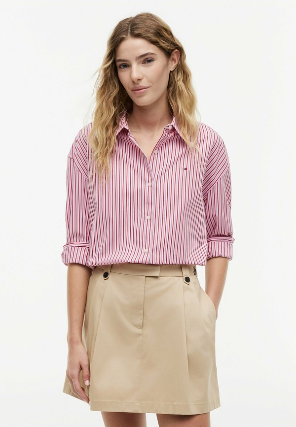 Tommy Hilfiger Button-down blouse - pink multi stripe