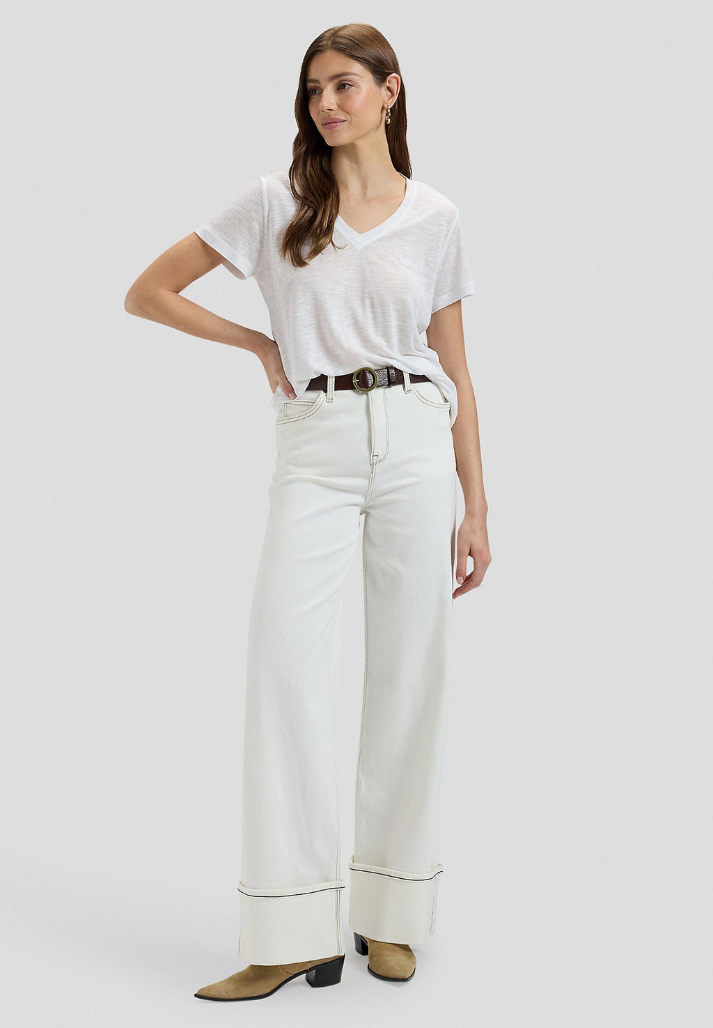 Lee V NECK TEE