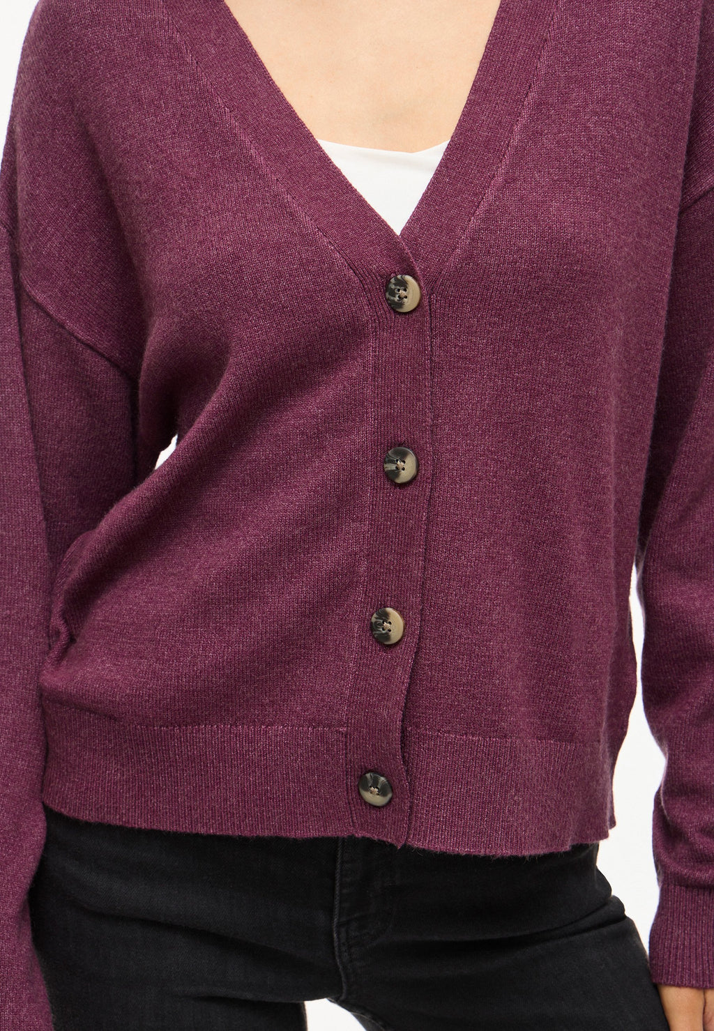 VILA VIRIL V-NECK KNIT CARDIGAN - NOOS
