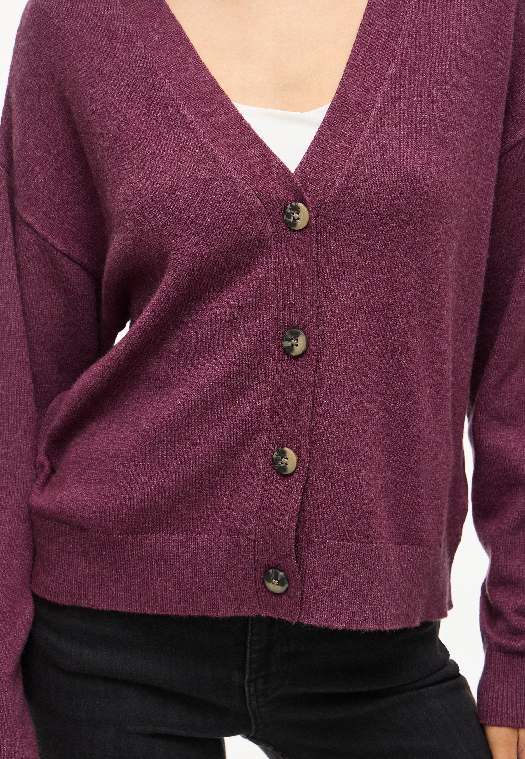 VILA VIRIL V-NECK KNIT CARDIGAN - NOOS