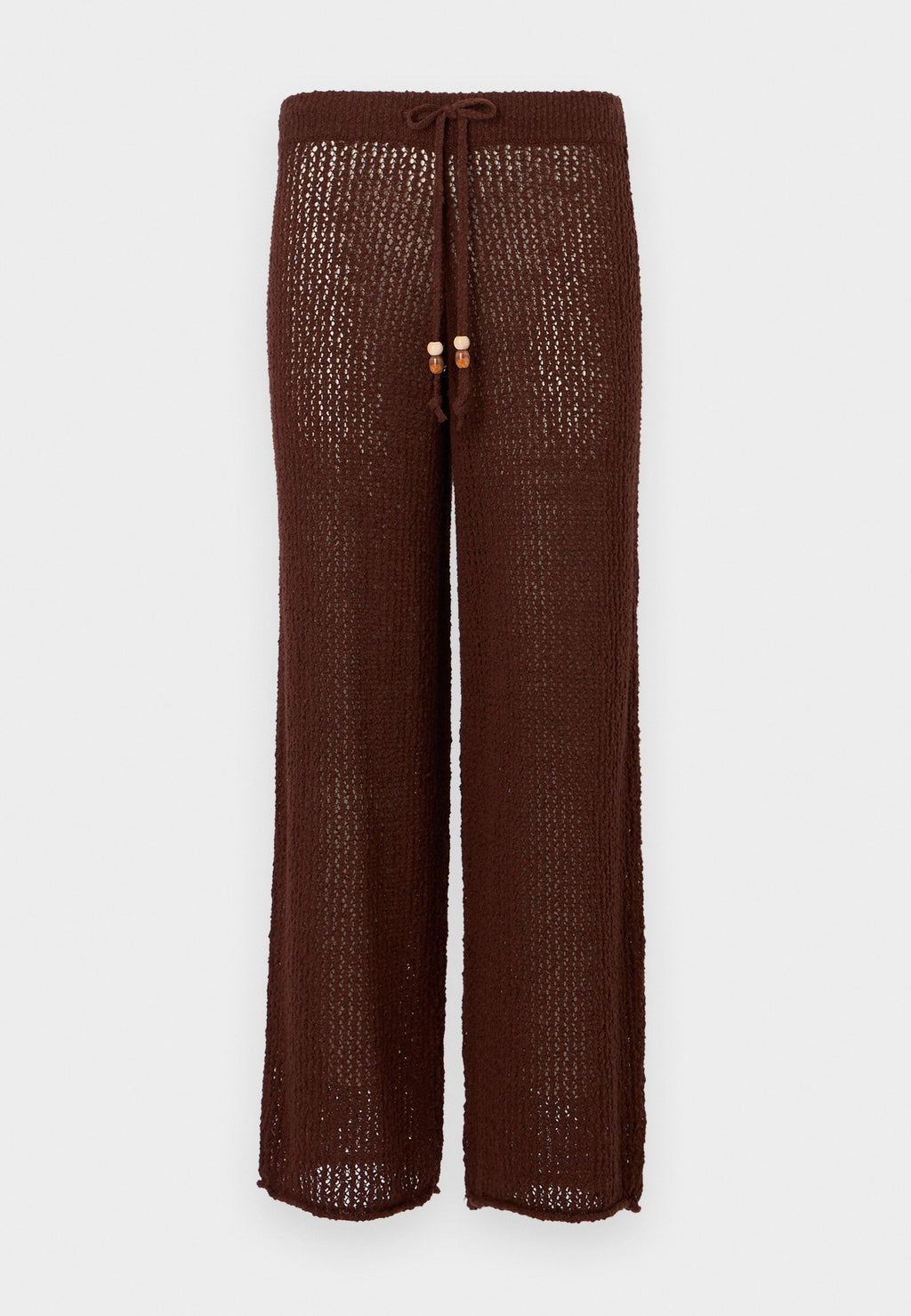 Abercrombie & Fitch Mid Rise Crochet-Style Coverup Pant