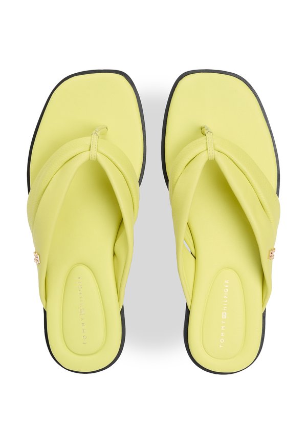 Tommy Hilfiger LEATHER TOE POST FLAT SANDALS