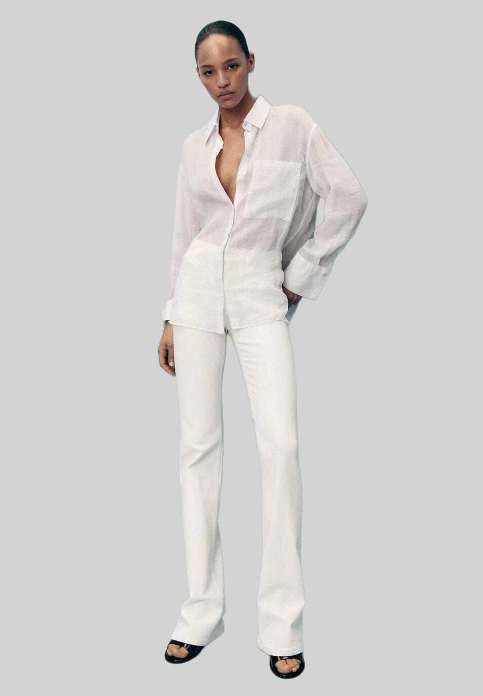 Mango FIONA FLARED MID-RISE