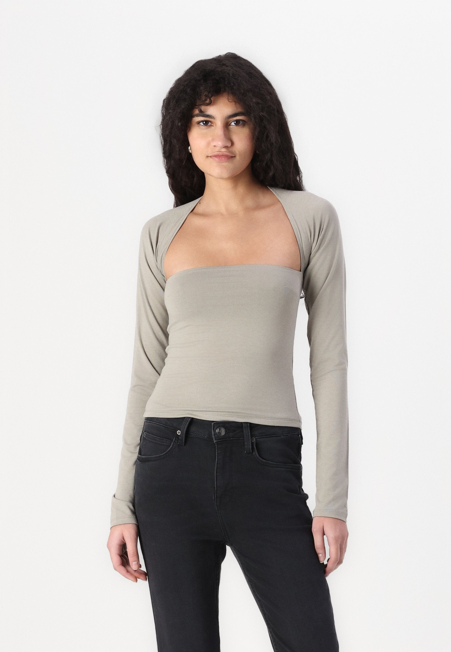 Gina Tricot SOFT TOUCH SQUARE TOP