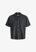 Jack & Jones Kurzarm Regular Fit Hemd - Shirt - black