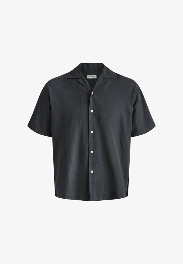 Jack & Jones Kurzarm Regular Fit Hemd - Shirt - black
