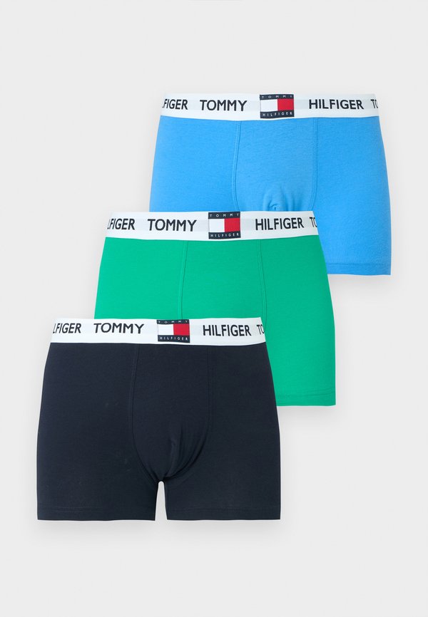 Tommy Hilfiger HERITAGE LOGO 3 PACK - Trunks - sky/wink/blu