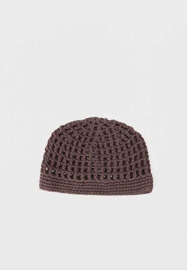 ONLY NICKIE BOHO - Beanie - chocolate brown