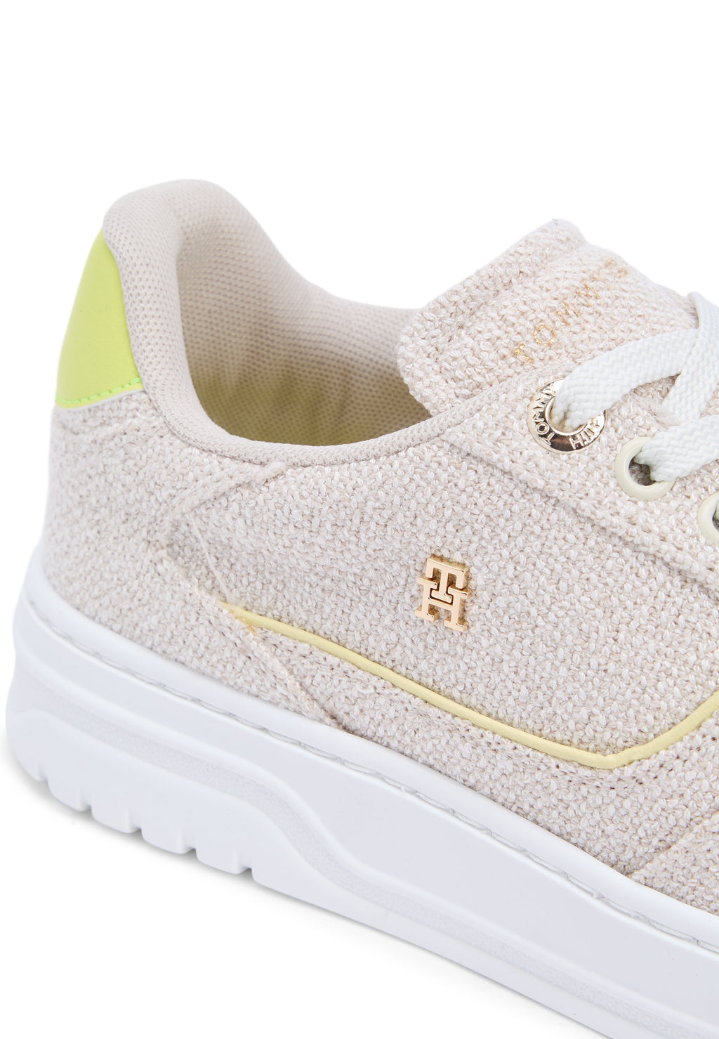 TH MONOGRAM TEXTILE COURT TRAINERS Media 6