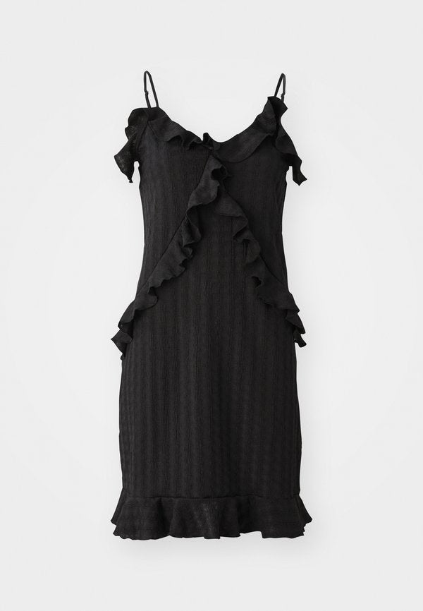 Vero Moda VMIDA SINGLET SHORT DRESS - Cocktail dress / Party dress - black