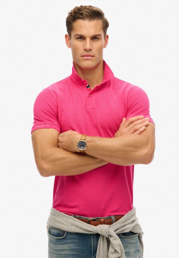 Superdry & Co CITY - Polo shirt - raspberry pink