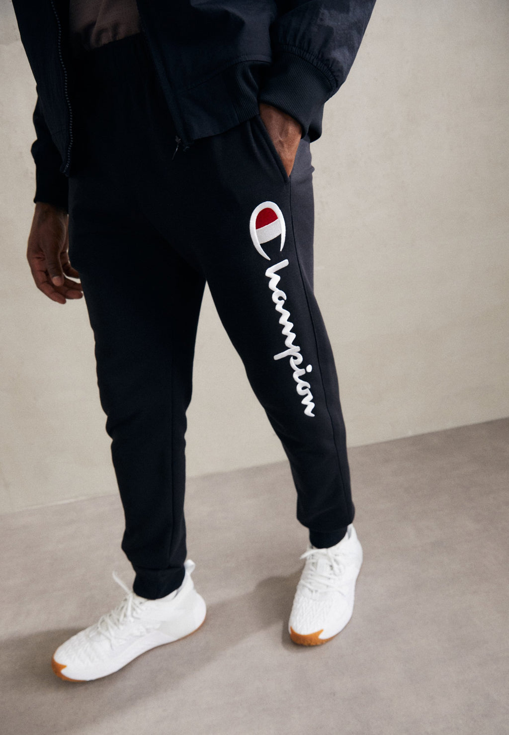 Champion ICONS CUFF PANTS LARGE LOGO