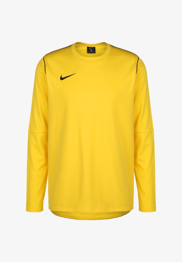 Nike Performance PARK 20 DRY CREW HERREN - Long sleeved top - tour yellow/black