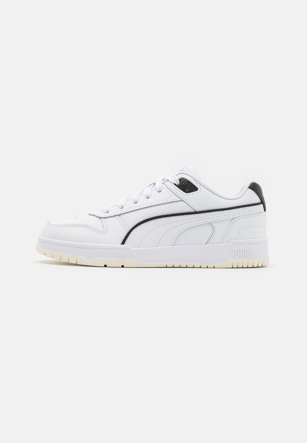 Puma GAME UNISEX - Trainers - white/black/team gold