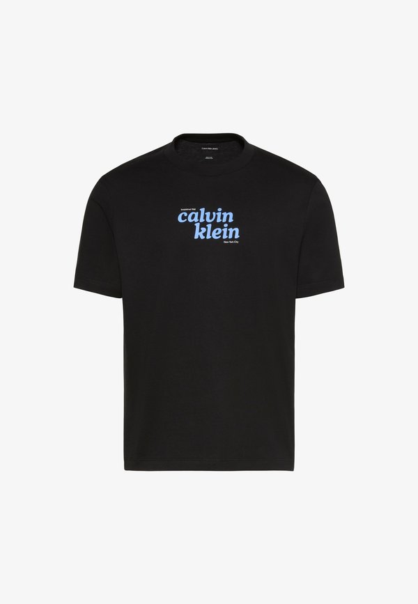 Calvin Klein Jeans Print T-shirt - black