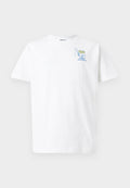 New Balance FISH AND CHIPS  - Print T-shirt - white
