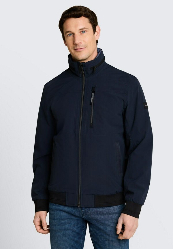 TOM TAILOR TOM TAILOR JACKEN BLOUSON JACKE MIT VERSTAUBARER KAPUZE - Light jacket - sky captain blue