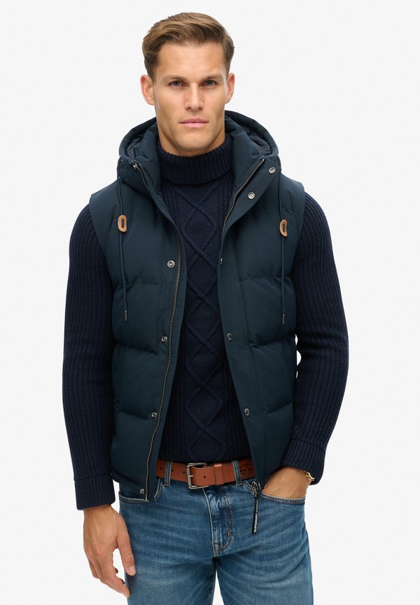 Superdry & Co Waistcoat - eclipse navy