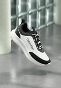 Calvin Klein LIGHT RUNN ESS LACEUP - Trainers - black/bright white