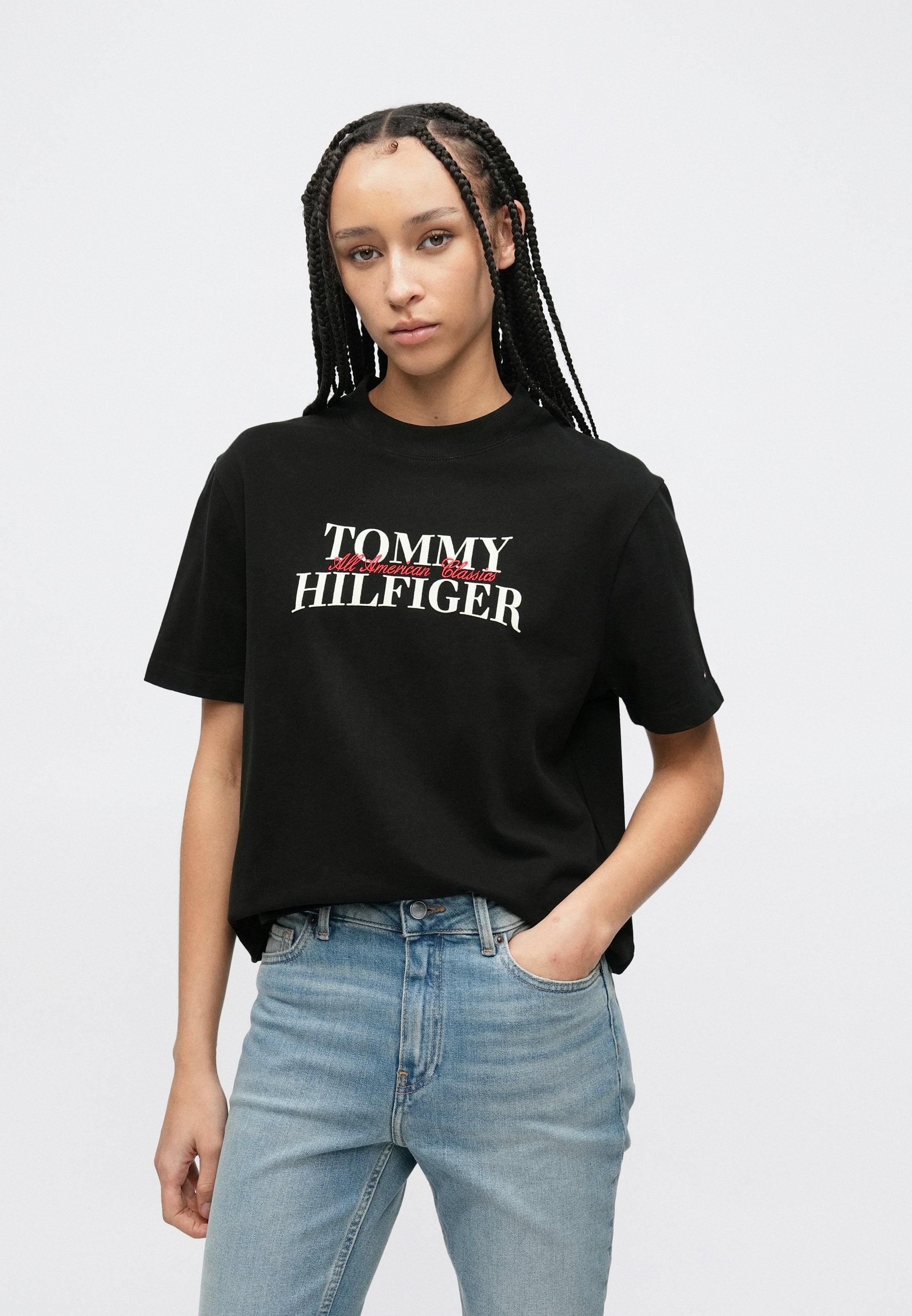 CLASSIC FLOCK LOGO RELAXED T-SHIRT Media 5