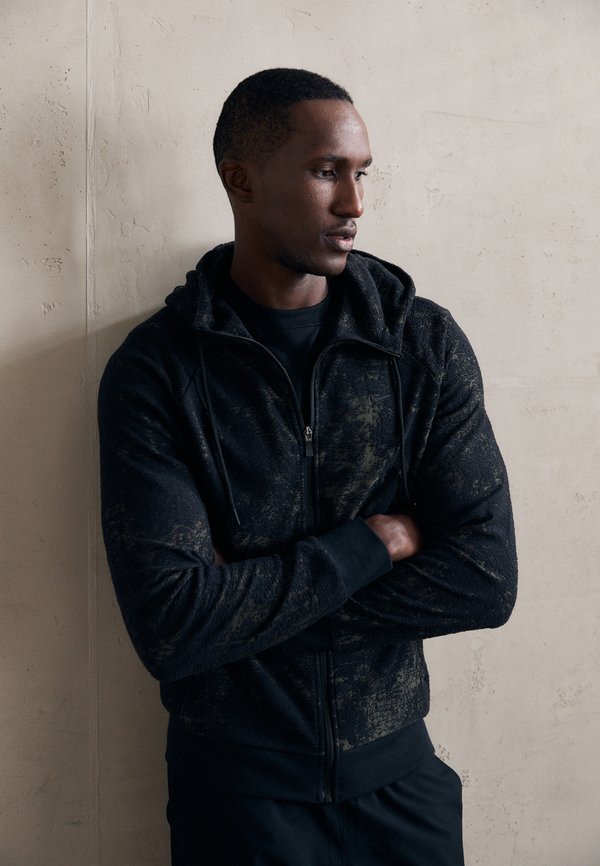 Nike Performance PRIMARY HOODIE - Zip-up sweatshirt - black