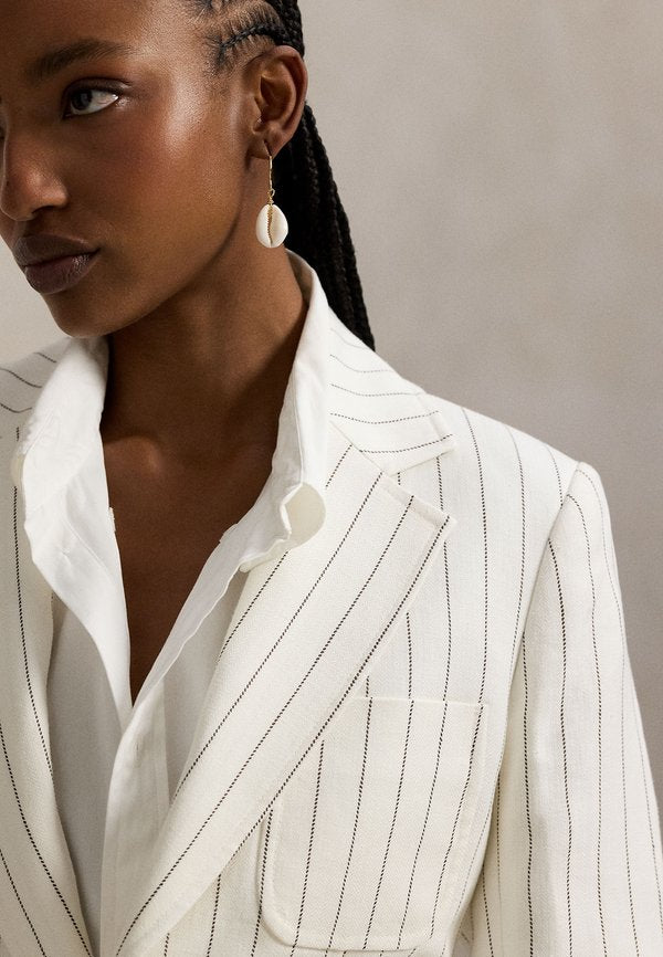 Polo Ralph Lauren STRIPED HEMP BLAZER