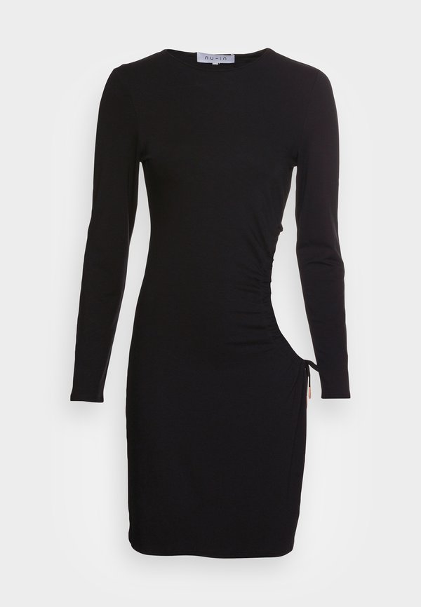 NU-IN CUT OUT LONG SLEEVE DRESS