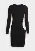 NU-IN CUT OUT LONG SLEEVE DRESS