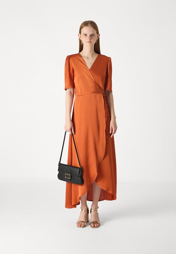 WAL G. EVA WRAP DRESS