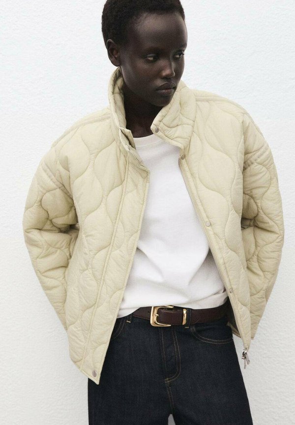 Mango Light jacket - ivory white