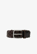 Guess Braided belt - dunkelbraun