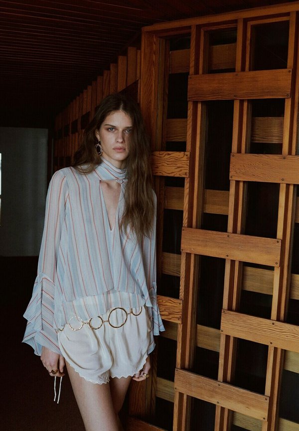Mango ADULT - Blouse - blue