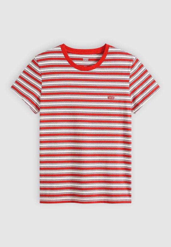 Levi's® PERFECT TEE - Print T-shirt - red/offwhite