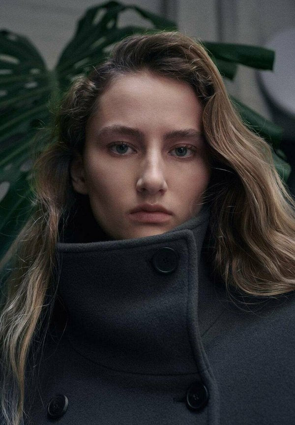 Mango Classic coat - grey