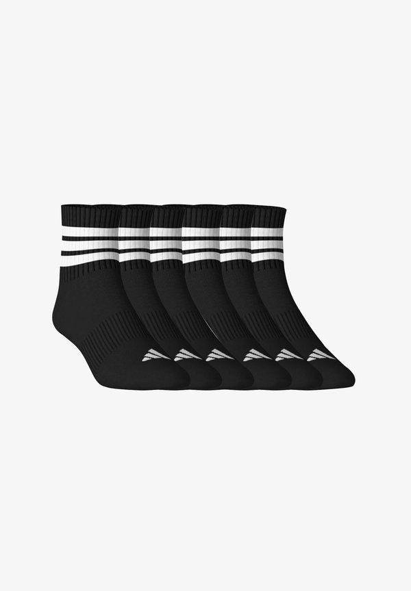 adidas Performance 3S ESS C MID CUT UNISEX 6 PAAR  - Sports socks - black