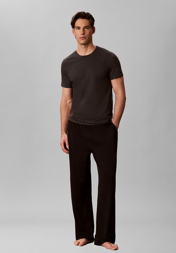 Calvin Klein Underwear 3 PACK - Undershirt - black w  white emb  dark
