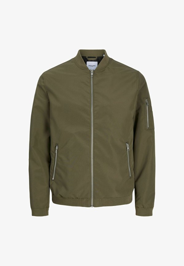 Jack & Jones JJERUSH BOMBER NOOS - Bomber Jacket - Green